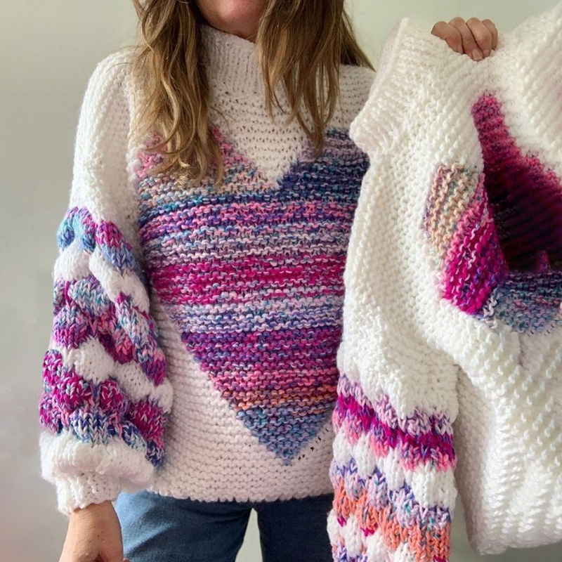 Gracefully Designed Sweater