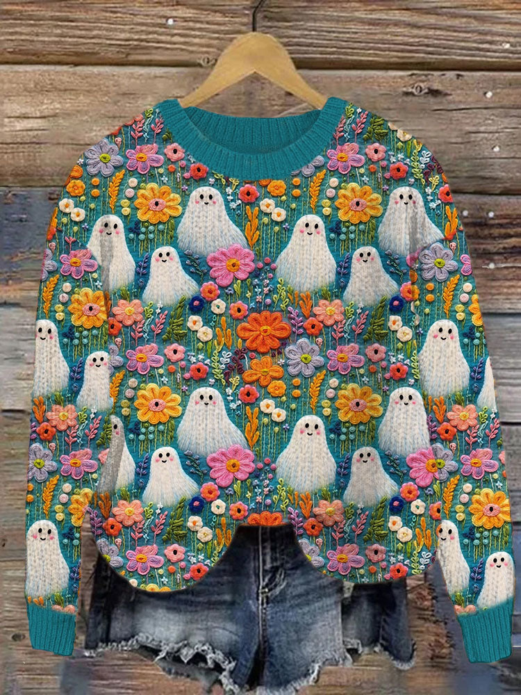Gracefully Designed Sweater