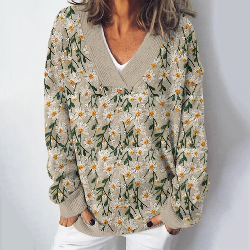 Gracefully Designed Sweater