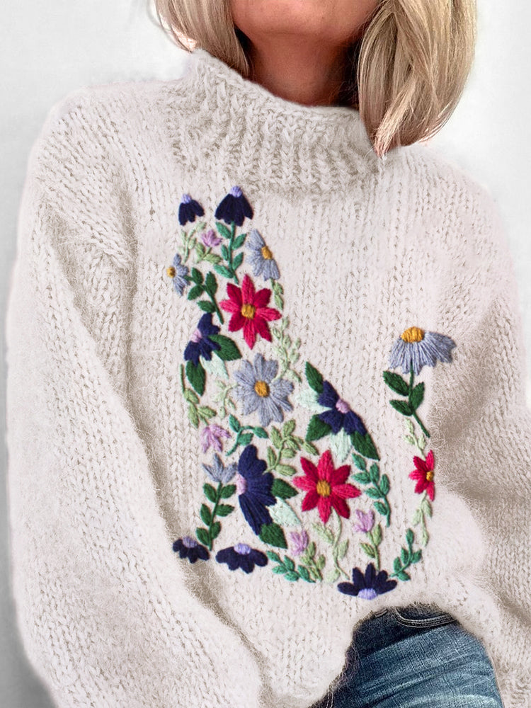 Gracefully Designed Sweater