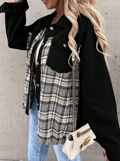 JO | Vintage flannel jacket for women