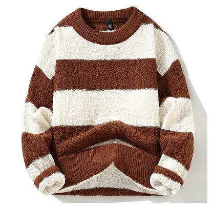 JO | Comfortable loose striped sweater 2024