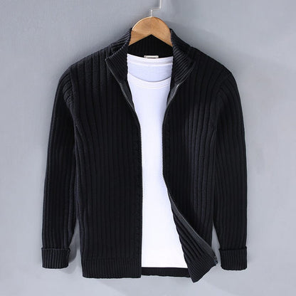 JO | Knitted sweater with stand-up collar 2024