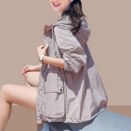 JO | Ladies summer jacket with UV protection - Light sun protection