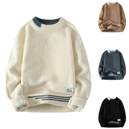 JO | Vintage round neck sweater