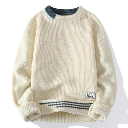 JO | Vintage round neck sweater