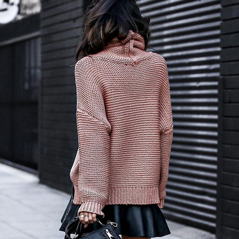 JO | Loose turtleneck sweater
