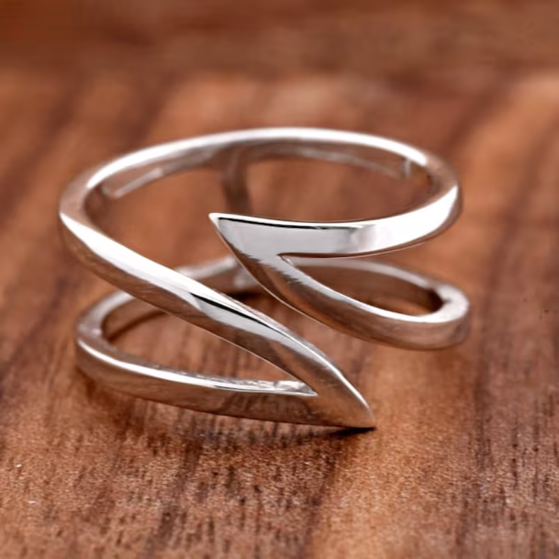 Romantic Silver Ring for Special Moments