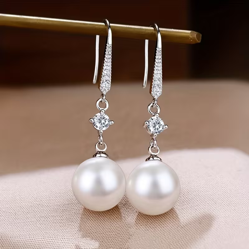 Stunning Pearl Earring for Daily Wear