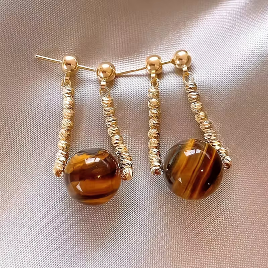 Cat Eye Dangle Earrings