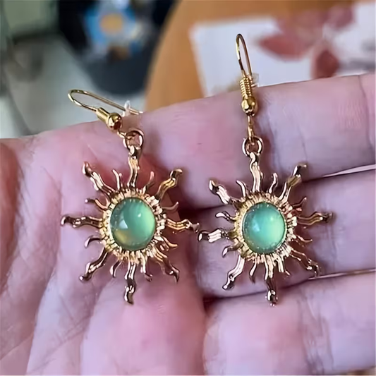 Boho Radiant Sunburst Earrings