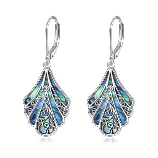 Vintage Boho Shell Earrings