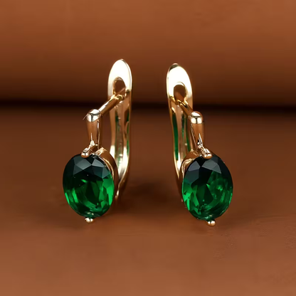 Oval Glow Earrings