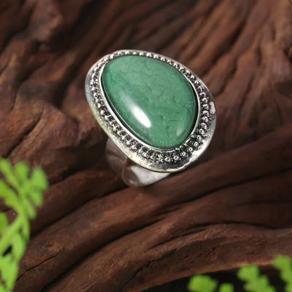 Vintage Resin Oval Ring