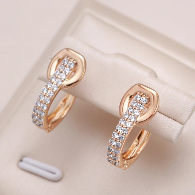Delicate Artisan Gold Earring