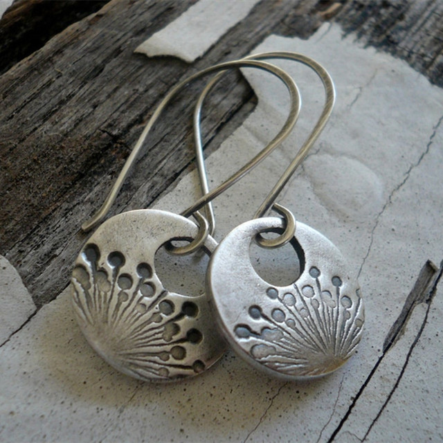 Classic Silver Earring with Timeless Appeal