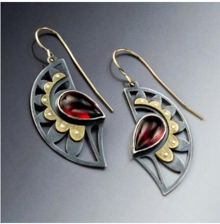 Vintage Handmade Silver Earring