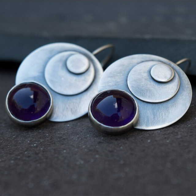 Beautiful Silver Earring with Unique Style