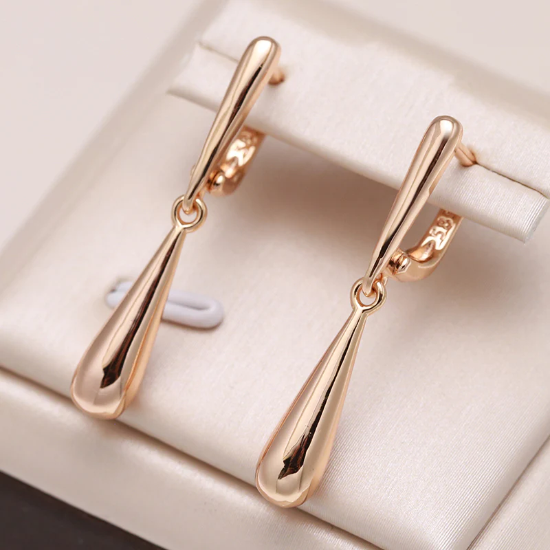 Delicate Artisan Gold Earring