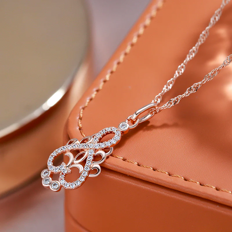Vintage Handmade Gold Necklace