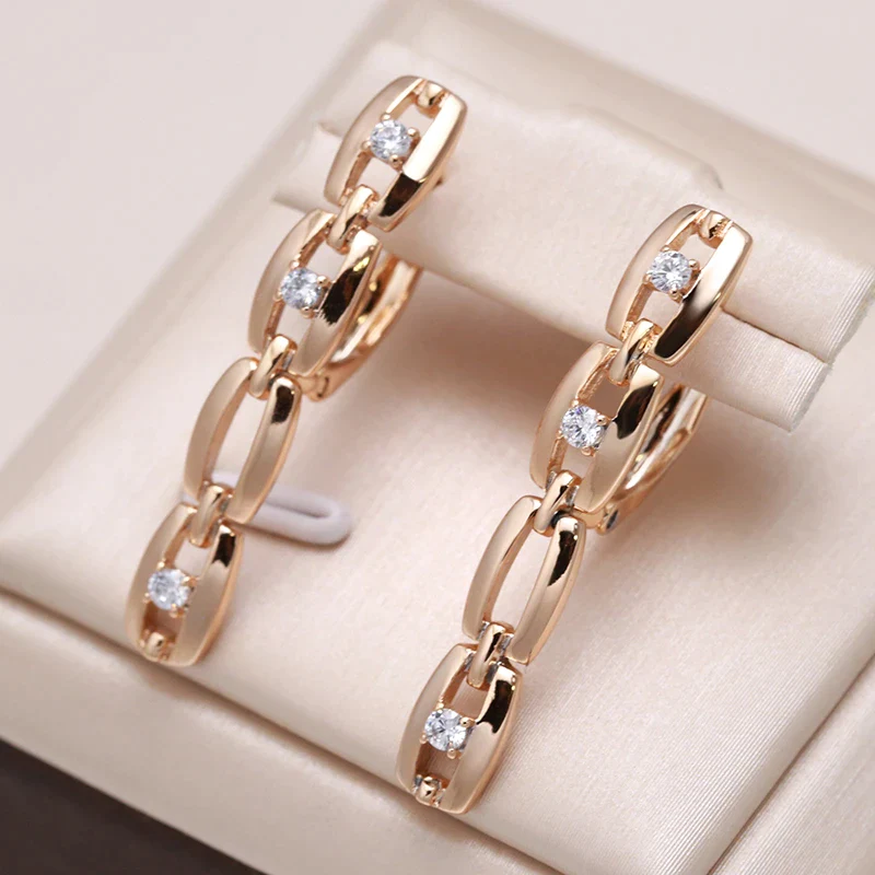 Delicate Artisan Gold Earring