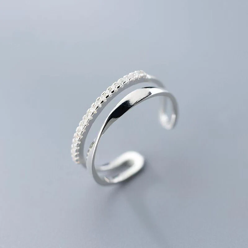 Romantic Silver Ring for Special Moments