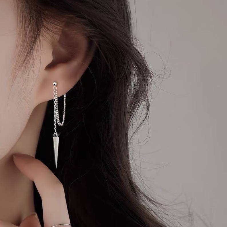 Classic Silver Earring with Timeless Appeal