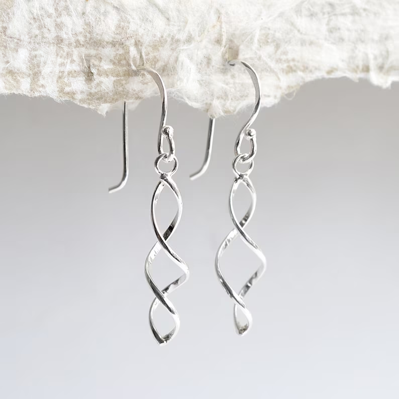 Vintage Handmade Silver Earring