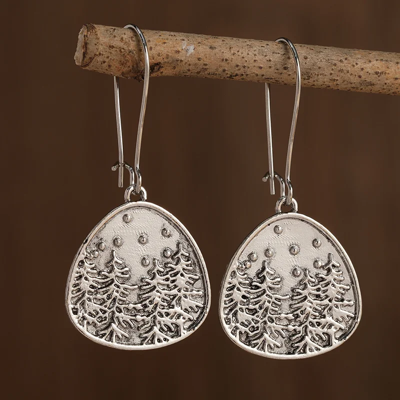 Vintage Handmade Silver Earring