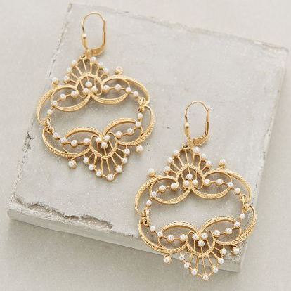 Beautiful Gold Earring with Unique Style