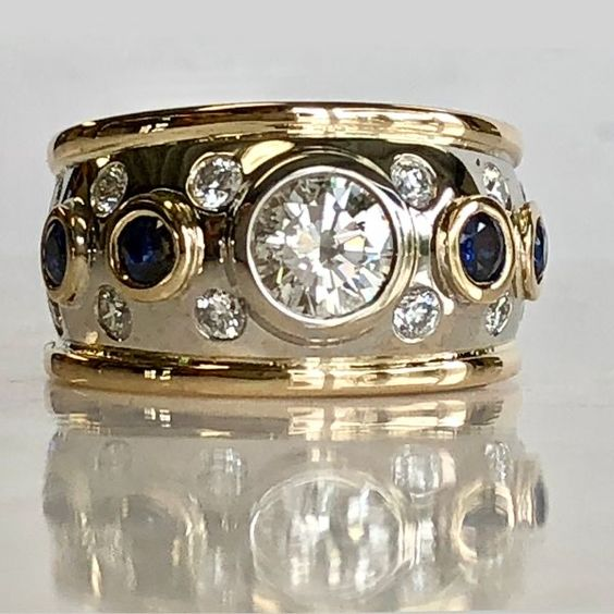 Delicate Artisan Gold Ring