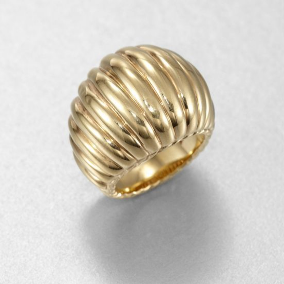 Classic Gold Ring with Timeless Appeal