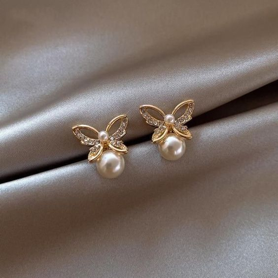 Vintage Handmade Pearl Earring