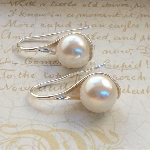 Vintage Handmade Silver Earring