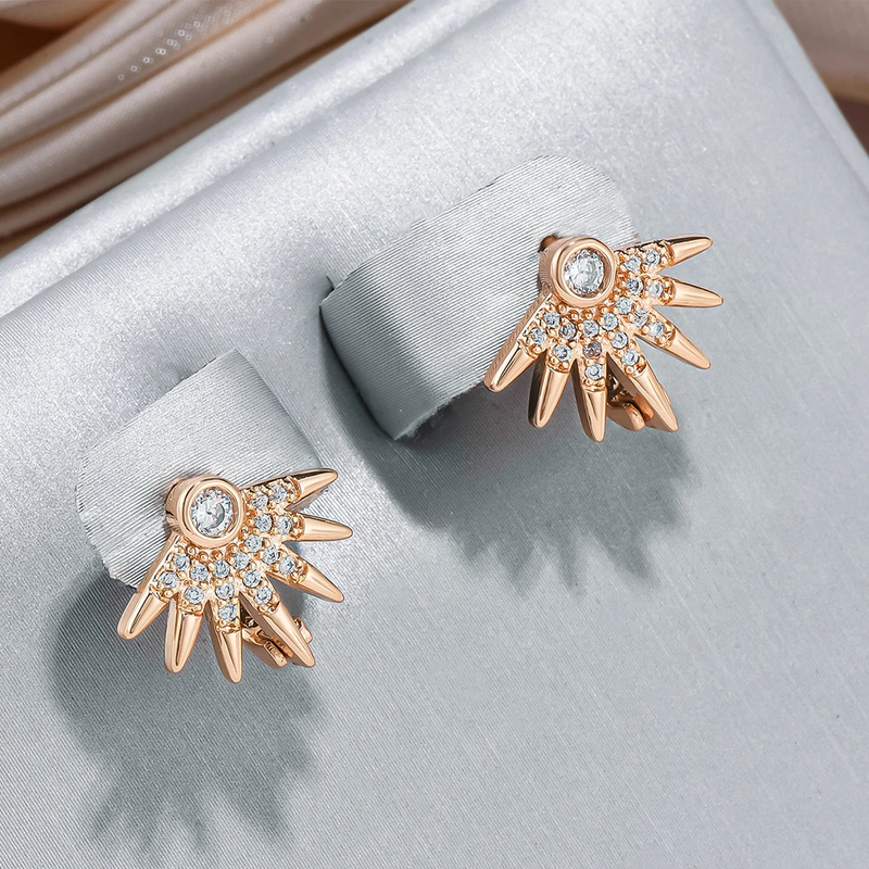 Vintage Handmade Gold Earring