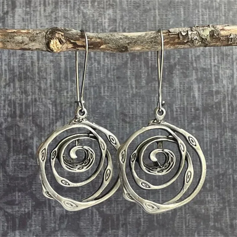 Delicate Artisan Silver Earring