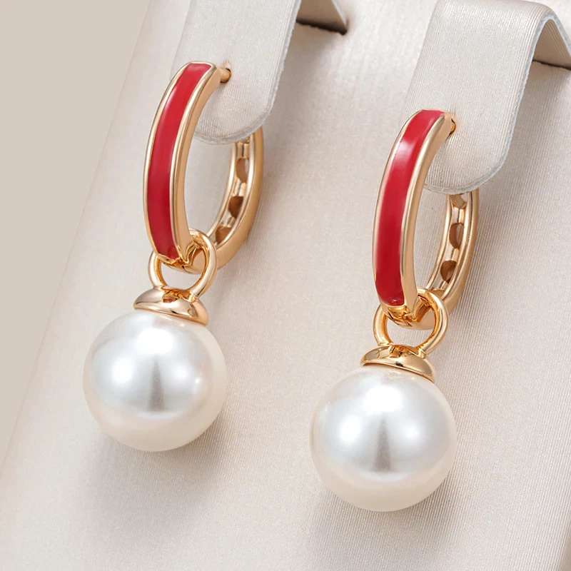 Romantic Pearl Earring for Special Moments