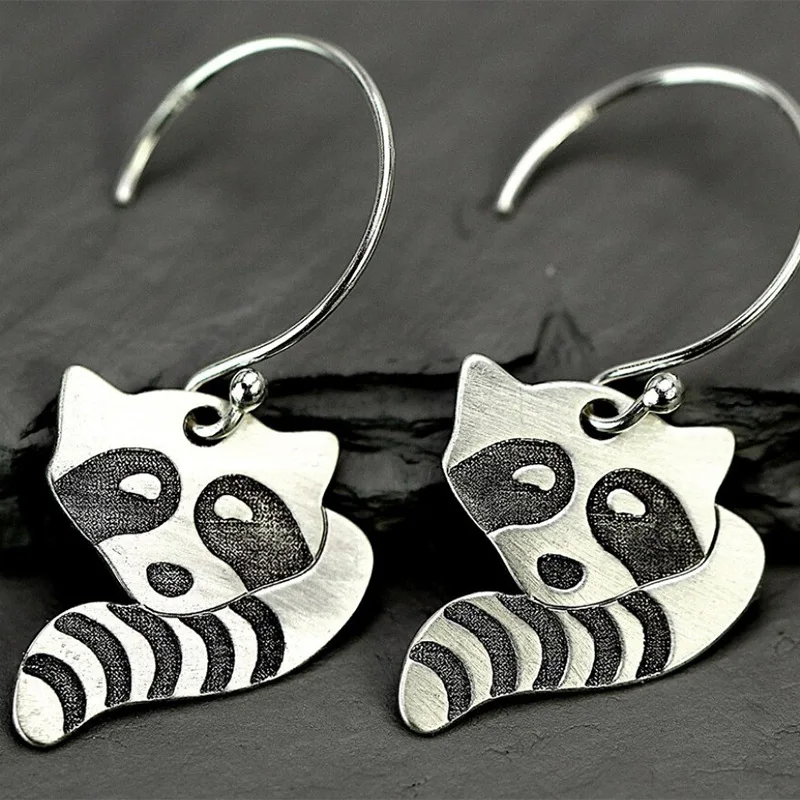 Vintage Handmade Silver Earring