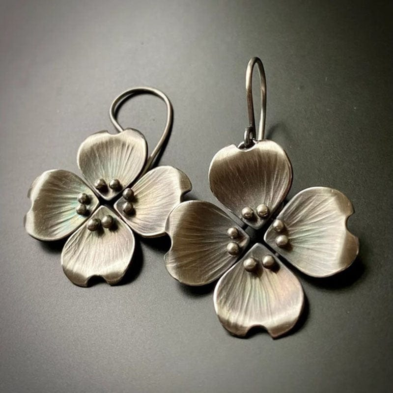 Vintage Handmade Silver Earring