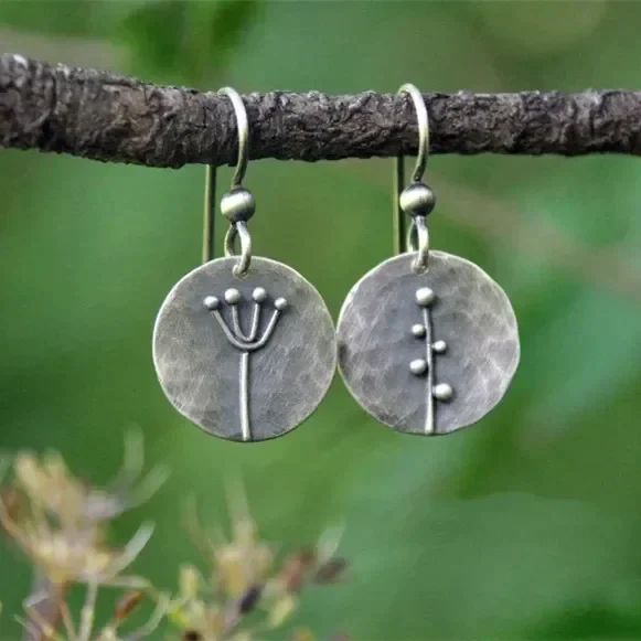 Classic Silver Earring with Timeless Appeal