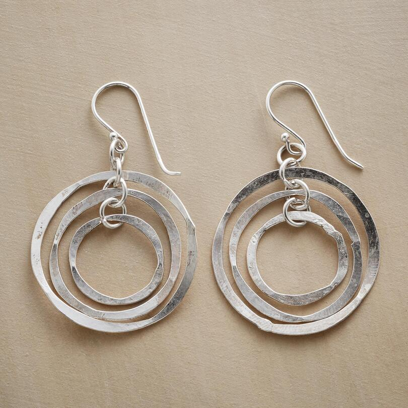 Beautiful Silver Earring with Unique Style