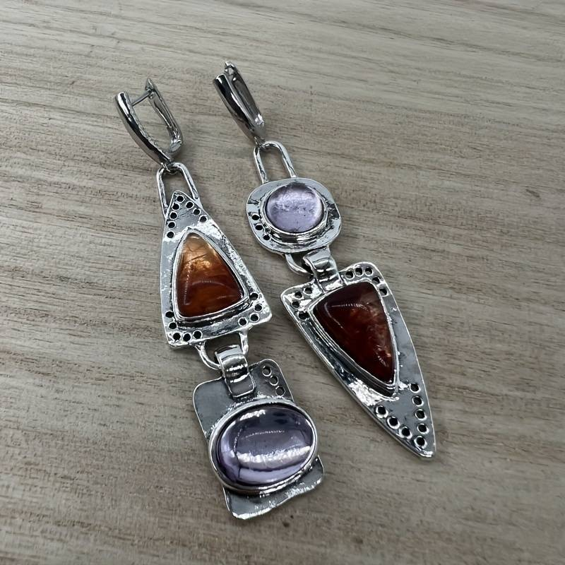 Vintage Handmade Silver Earring