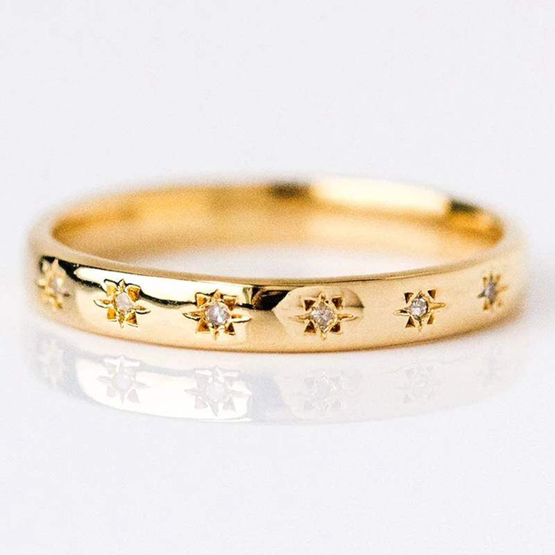 Classic Gold Ring with Timeless Appeal