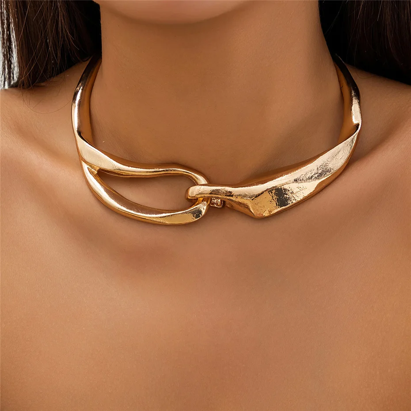 Delicate Artisan Gold Necklace