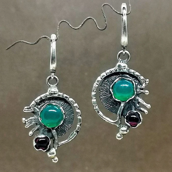 Vintage Handmade Silver Earring