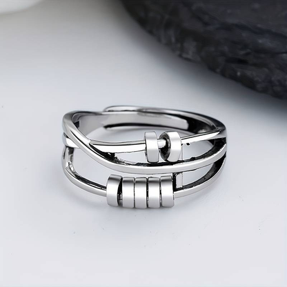 Delicate Artisan Silver Ring