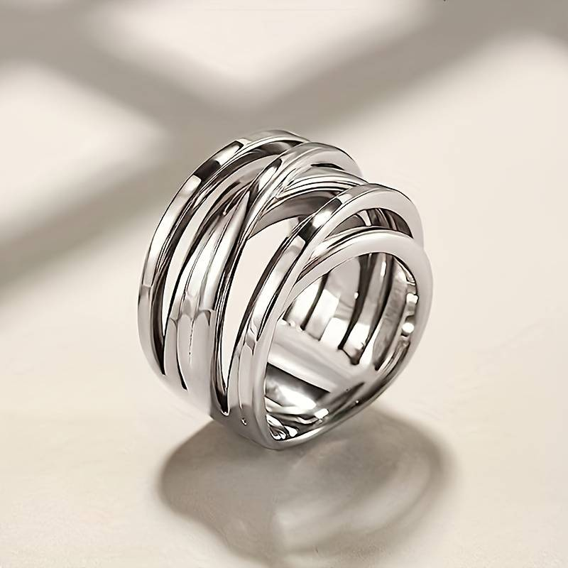 Delicate Artisan Silver Ring