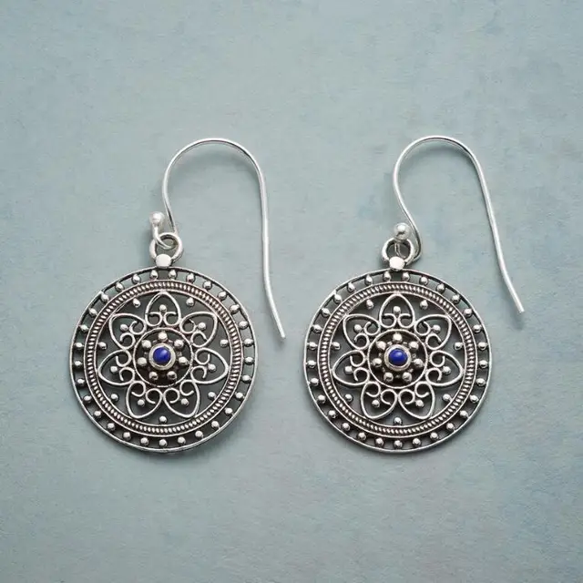 Classic Silver Earring with Timeless Appeal