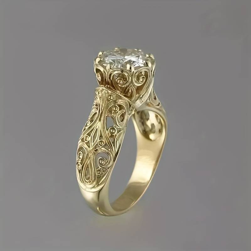 Vintage Handmade Gold Ring