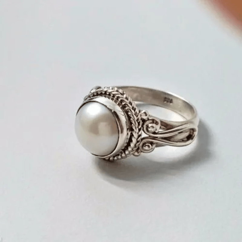 Elegant Pearl Ring for Every Occasion